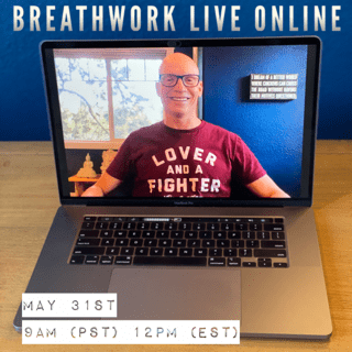Live Online Breathwork Class May 31st - 9am (PST) 12pm (EST)