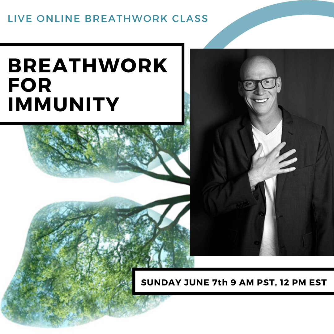 Live Breathwork Class Online "Breathwork for Immunity"- June 7th 9:00am