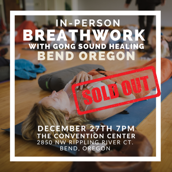 December 27, 2022 In-Person Breathwork Class - SOLD OUT
