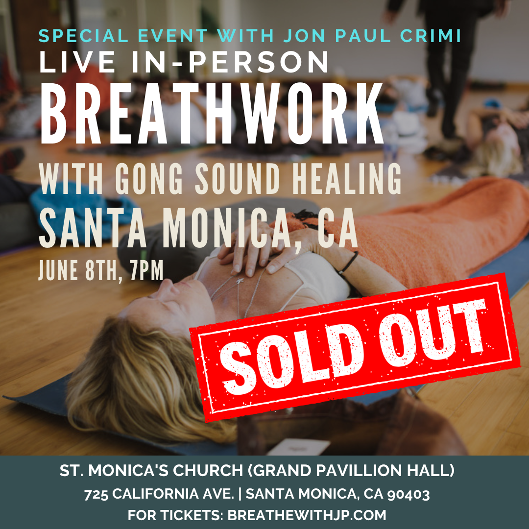 In Person Breathwork Class June 8 2023 in Los Angeles/Santa Monica