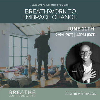 Live Online Breathwork Class June 11 2023 – 9am (PST) 12pm (EST)