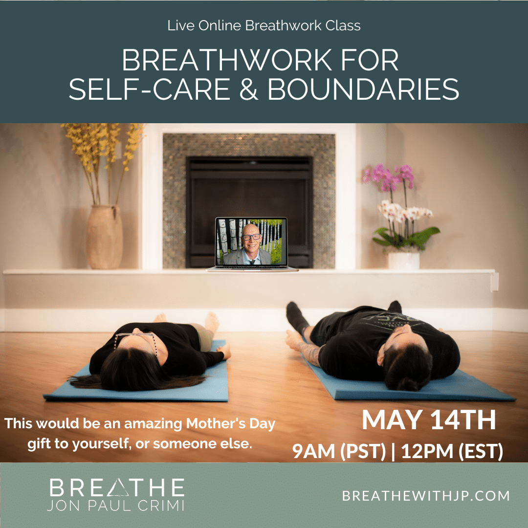 Live Online Breathwork Class May 14 2023 – 9am (PST) 12pm (EST)