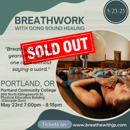 In-Person Breathwork Class May 23, 2023 in Portland, Oregon