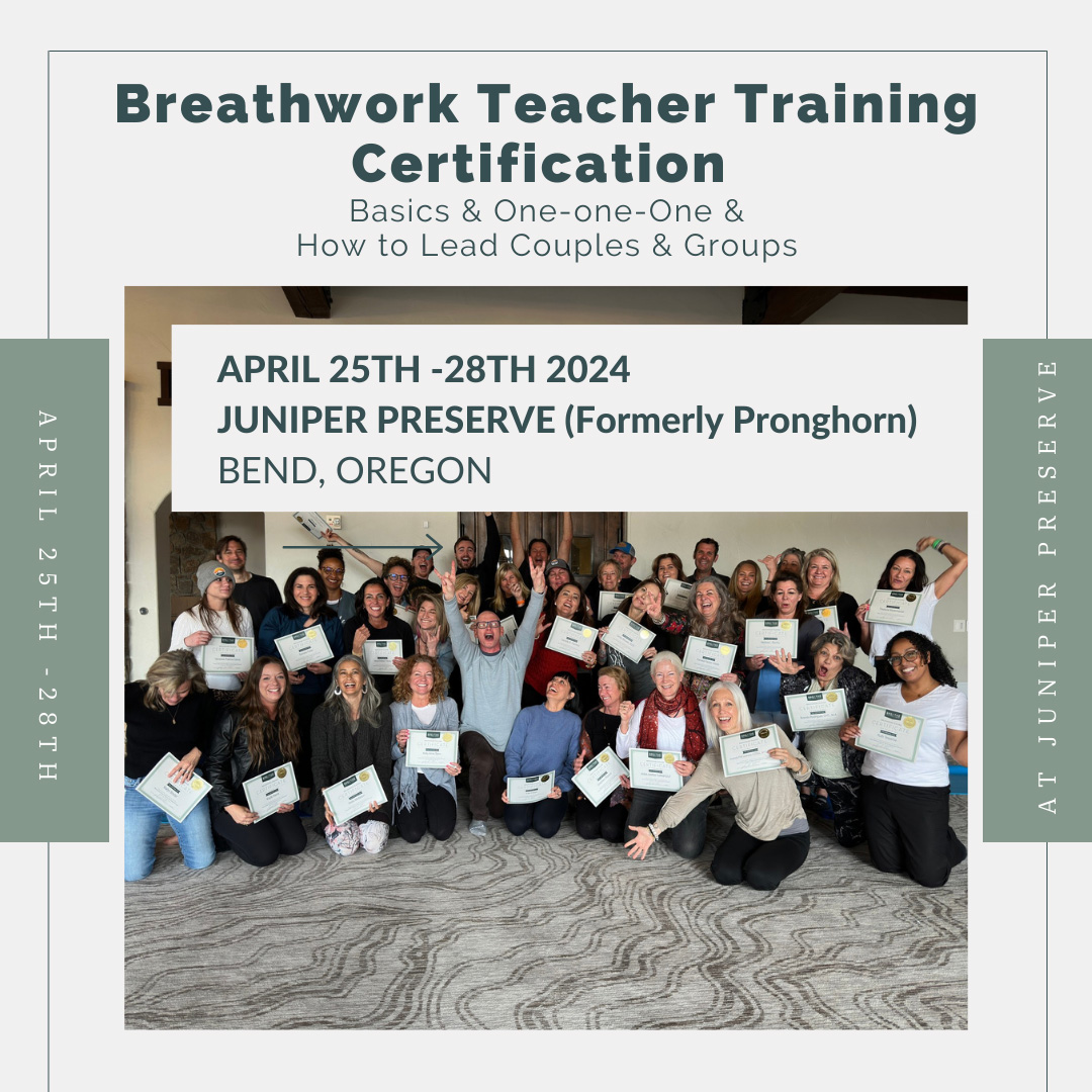 April 2024 In-Person Breathwork Teacher Training with Jon Paul Crimi