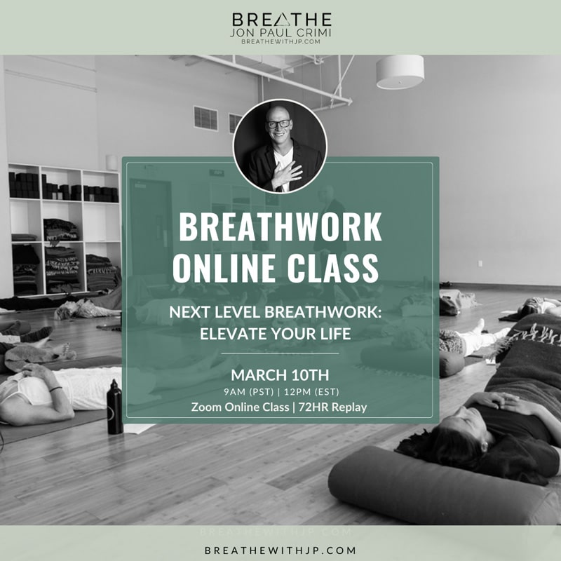 Breathwork Courses with Jon Paul Crimi: Live Online and In-Person Breath  Classes
