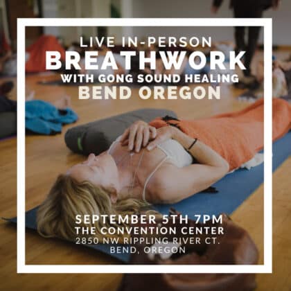 In-Person Breathwork Class September 5, 2024 in Bend, Oregon