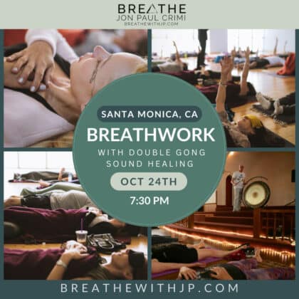 In-Person Breathwork Class October 24, 2024 in Los Angeles/Santa Monica, California