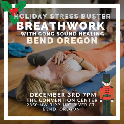 In-Person Breathwork Class December 3, 2024 in Bend, Oregon