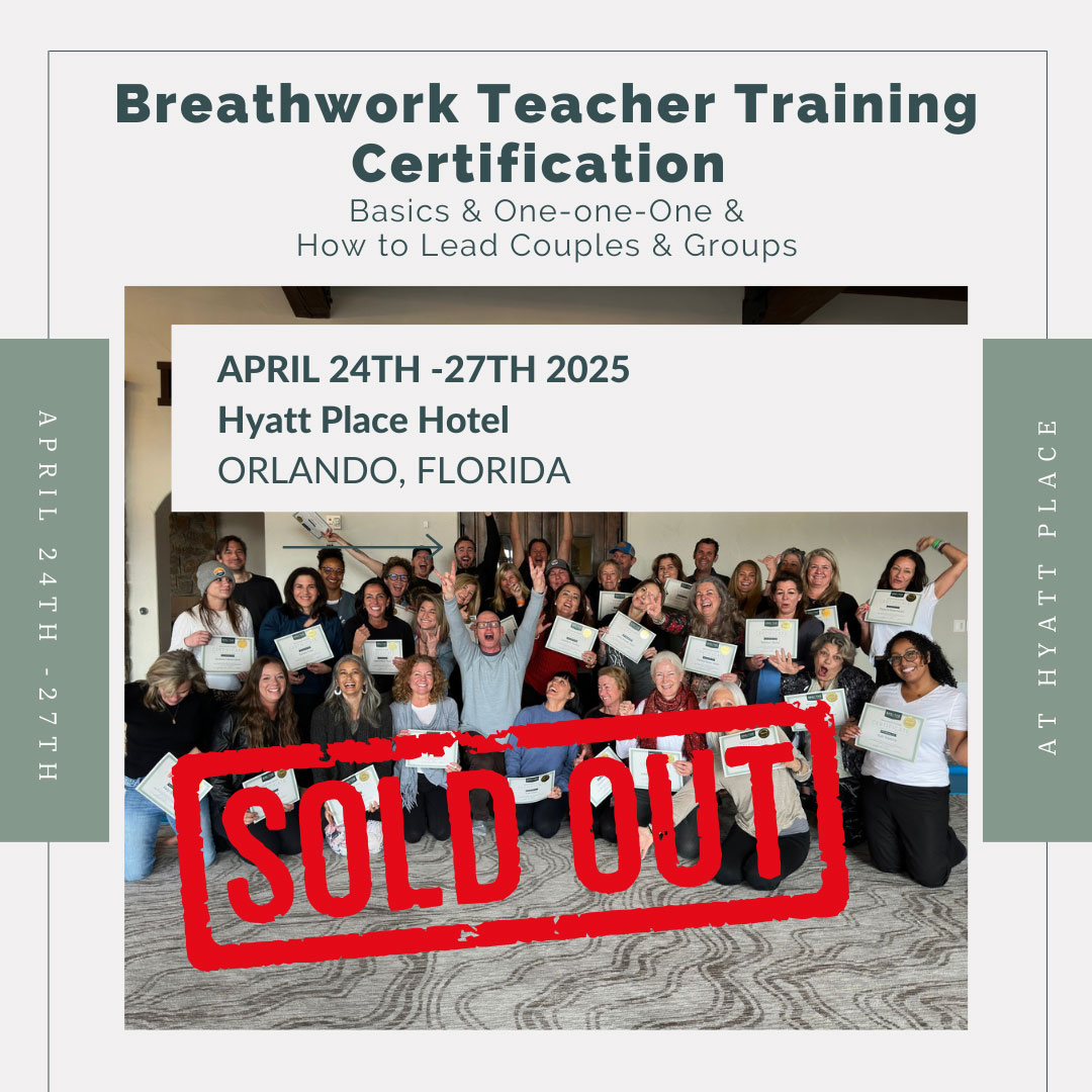 Orlando Breathwork Teacher Training April 2025 is sold out