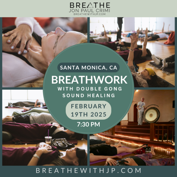 In-Person Breathwork Class February 19, 2025 in Los Angeles/Santa Monica, California