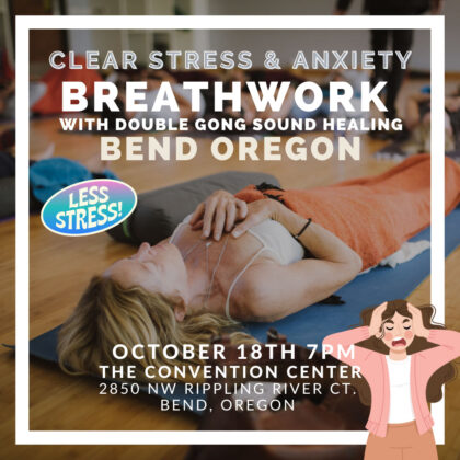 In-Person Breathwork Class October 18, 2025 in Bend, Oregon