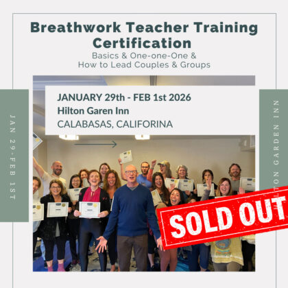 In-Person Breathwork Teacher Training: January 2026
