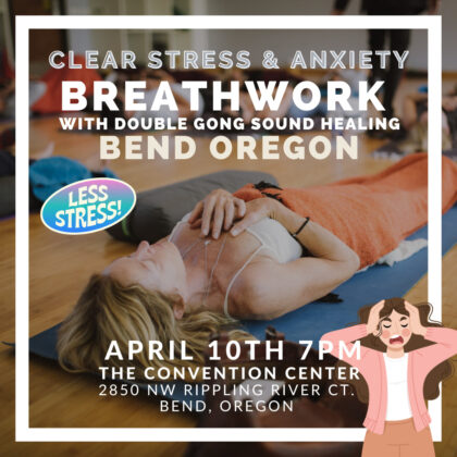 In-Person Breathwork Class April 10, 2026 in Bend, Oregon