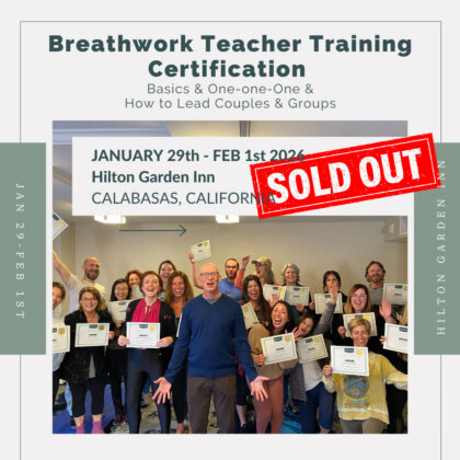 In-Person Breathwork Teacher Training: January 2026