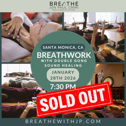 In-Person Breathwork Class January 28, 2026 in Los Angeles/Santa Monica, California