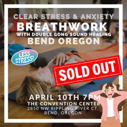 In-Person Breathwork Class April 10, 2026 in Bend, Oregon