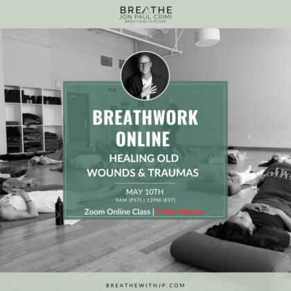 Live Online Breathwork Class May 10 2026 – 9am (PST) 12pm (EST)