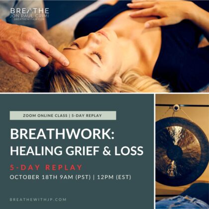 Live Online Breathwork Class October 18 2026 – 9am (PST) 12pm (EST)
