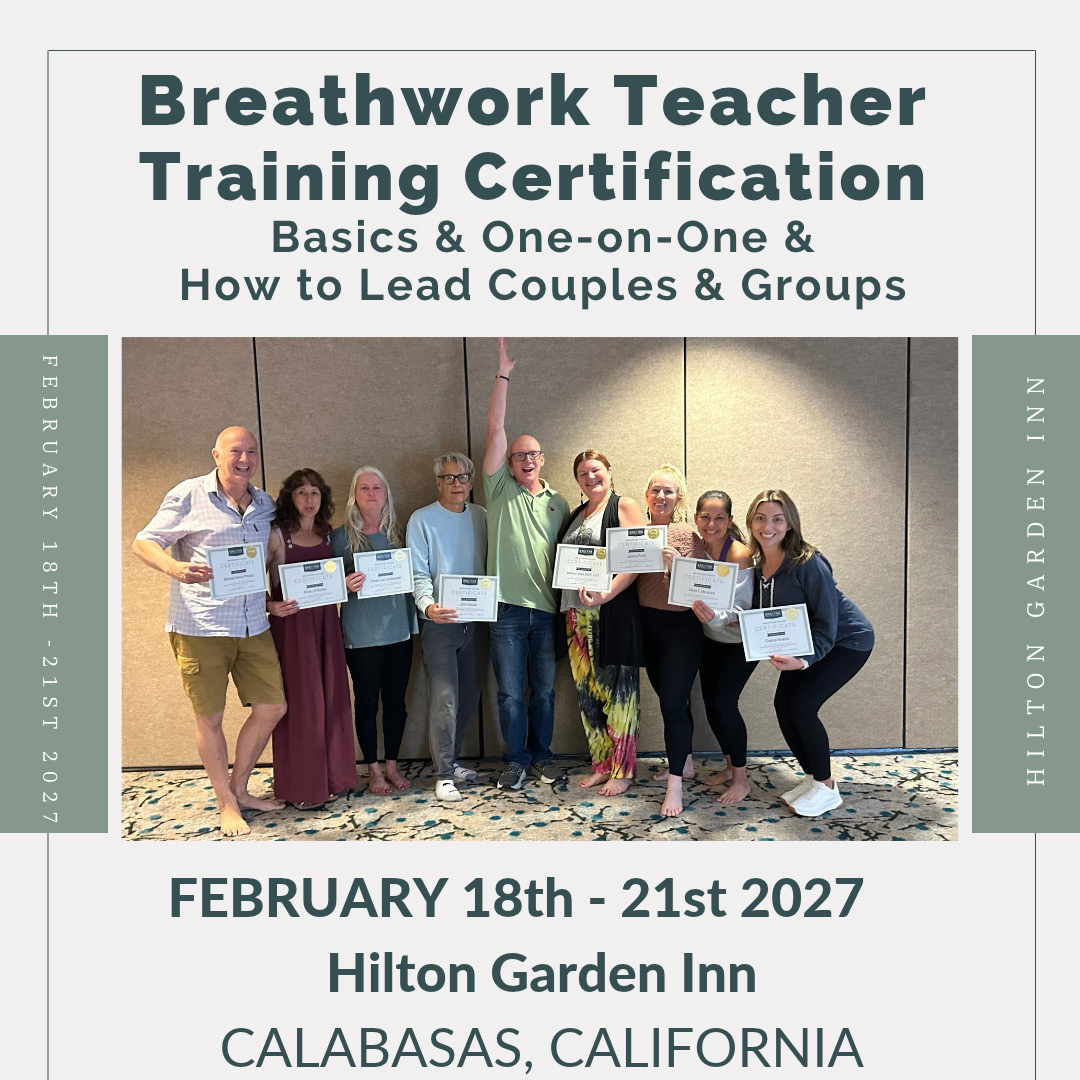 Breathwork Teacher Training Certification In Person February 2027 - Breathe with JP